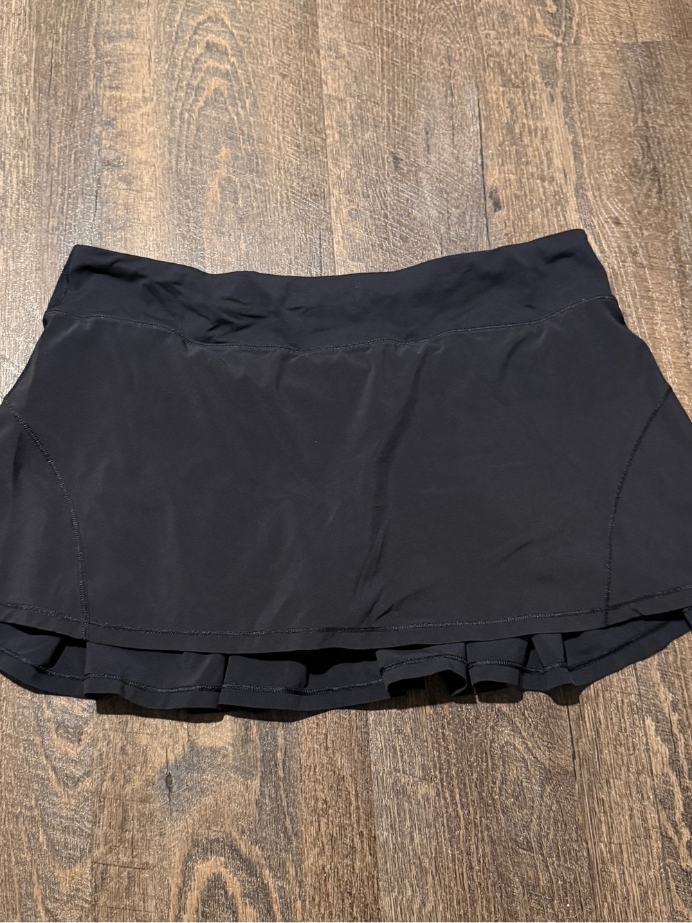 lululemon athletica Black Women's Circuit Breaker Skort 10 Tennis Pickleball